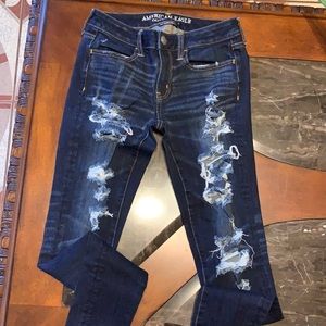 American eagle jeans size 2